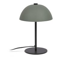 Žalias stalinis šviestuvas su metaliniu gaubtu (aukštis 33 cm) Aleyla - Kave Home