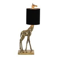 Juodos bronzos stalinis šviestuvas (aukštis 61 cm) Giraffe - Light & Living