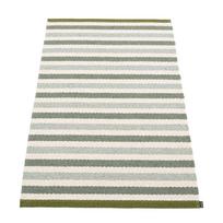 Žalios spalvos/kreminės spalvos lauko ir vidaus kilimas 70x120 cm Teo Sage – Pappelina