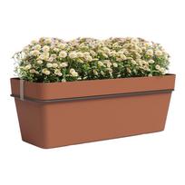 Iš perdirbto plastiko pakabinamas ir sieninis/su savaiminio laistymo funkcija vazonas gėlėms 50 cm Capri – Artevasi