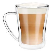 Kavos puodelis su dvigubo stiklo sienele Vialli Design Amo, 250 ml
