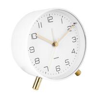 Baltas žadintuvas Karlsson Lofty, ø 11 cm
