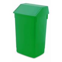 Iš plastiko šiukšliadėžė žalios spalvos rūšiavimui 60 l – Addis