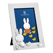 Iš metalo pastatomas rėmas sidabrinės spalvos 7x10 cm Miffy – Zilverstad
