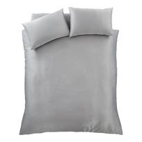 Pilka dvivietės lovos patalynė 200x200 cm Silky Soft - Catherine Lansfield