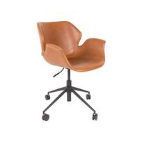 Rudos spalvos biuro kėdė Zuiver Office Chair Nikki