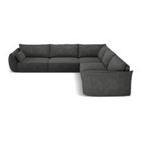 Pilka kampinė sofa (kintama) Vanda - Mazzini Sofas