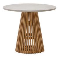 Apvalios formos sodo valgomojo stalas ø 90 cm Alcaufar – Kave Home