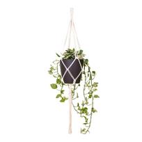 Iš tekstilės grandinėlė gėlių vazonams ø 13 cm (aukštis 100 cm) Macramé – Artevasi