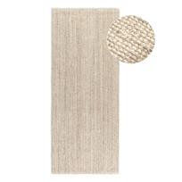 Kilimas iš džiuto kreminės spalvos 80x200 cm Bouclé – Hanse Home