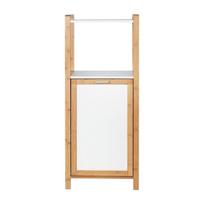 Iš bambuko vonios lentyna baltos spalvos/natūralios spalvos 40x95 cm Finja – Wenko