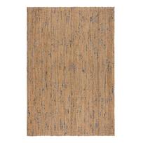 Rankų darbo iš džiuto kilimas mėlynos spalvos/natūralios spalvos 160x230 cm Jute Boucle Blue – Flair Rugs