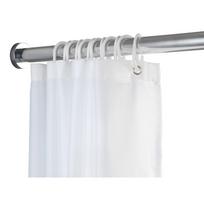 Sidabro spalvos teleskopinis vonios strypas Weko Luz, ilgis 70-115 cm