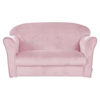 Vaikiška sofa šviesiai rožinės spalvos iš velveto 78 cm Lil Sofa – Roba