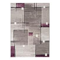 Pilkos ir violetinės spalvos kilimas Universal Detroit, 80 x 150 cm