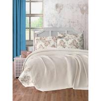 Iš medvilnės lovatiesė kreminės spalvos 220x240 cm Waffle – Mila Home