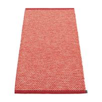 Raudonos spalvos lauko ir vidaus kilimas 60x125 cm Effi Dark Red – Pappelina