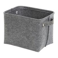 Pilkas veltinio krepšys Compactor Felt Basket, 29 x 24 cm
