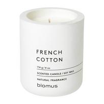Aromatinė žvakė iš sojų vaško degimo laikas 24 h Fraga: French Cotton – Blomus