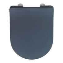 Pilkas klozeto sėdynė Wenko Sedilo Grey, 45,2 x 36,2 cm