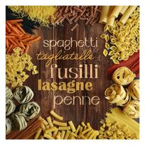 Paveikslas iš stiklo 30x30 cm Pasta – Styler