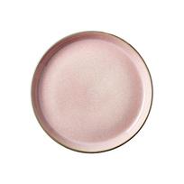 Rožinės spalvos/pilkos spalvos desertinė iš akmens masės lėkštė ø 17 cm Gastro Grey/Light Pink – Bitz