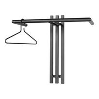 Juodos spalvos iš metalo sieninė lentyna 65 cm Senza – Spinder Design