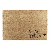 Iš kokoso pluošto grindų kilimėlis 40x60 cm Hello Scribble – Artsy Doormats