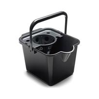 Juodas šluotos kibiras Addis Pail & Wringer