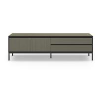 TV spintelė tamsiai žalios spalvos 180x55 cm Lorenza – Marckeric