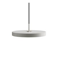 Kabantis šviestuvas šviesiai pilkos spalvos LED ø 31 cm su metaliniu gaubtu Asteria Mini – UMAGE