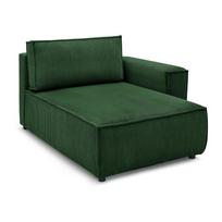 Modulinė sofa žalios spalvos iš kordinio velveto (su dešiniuoju kampu) Nihad modular – Bobochic Paris