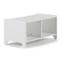 Balta vaikiška knygų spinta Kave Home Nunila, 78 x 38 cm