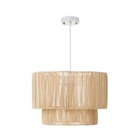 Iš rotango lubinis šviestuvas natūralios spalvos su rotango gaubtu ø 38 cm Natural Way – Casa Selección