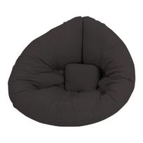 Karup Design Mini Nido tamsiai pilka vaikiška sofa-židinys