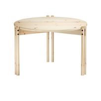 Apvalios formos kavos staliukas iš pušies masyvo natūralios spalvos ø 60 cm Sticks – Karup Design
