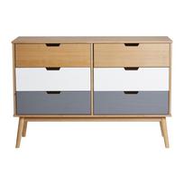 Komoda iš pušies masyvo Marckeric Cusco, plotis 120 cm