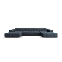 Kampinė sofa mėlynos spalvos („U“ formos) Chicago – Cosmopolitan Design