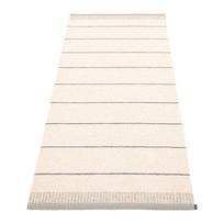 Šviesiai pilkos spalvos/kreminės spalvos lauko kilimas 85x200 cm Belle Warm Grey – Pappelina