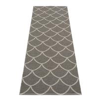 Pilkos spalvos lauko kilimas 70x225 cm Kotte Charcoal – Pappelina