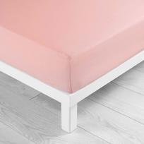 Paklodė iš jersey audinio rožinės spalvos su guma 160x200 cm Jersy – douceur d'intérieur