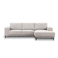 Kampinė sofa kreminės spalvos (su dešiniuoju kampu) Copenhagen – Scandic