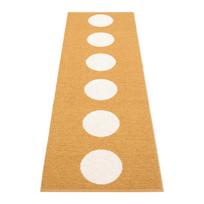 Ochros spalvos lauko kilimas 70x225 cm Vera Ochre – Pappelina