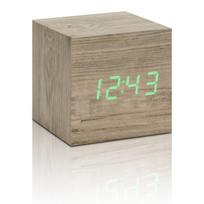 Skaitmeninis žadintuvas Wooden Cube Click – Gingko