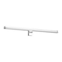 LED sieninis blizgaus sidabro šviestuvas (ilgis 60 cm) Lino - Trio