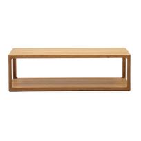 Kavos staliukas natūralios spalvos iš ąžuolo 65x140 cm Maymai – Kave Home