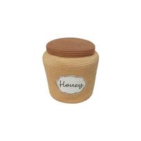 Iš tekstilės vaikiškas krepšys šviesiai rudos spalvos ø 28x27 cm Honey Pot – Lorena Canals