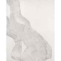 Rankomis tapytas paveikslas 90x120 cm White Sculpture - Malerifabrikken