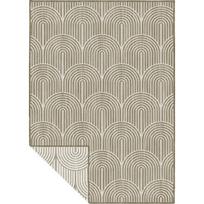 Lauko kilimas rudos spalvos 240x330 cm Pangli Linen – Hanse Home