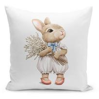 Dekoratyvinis pagalvės užvalkalas su Velykų motyvu 43x43 cm – Mila Home